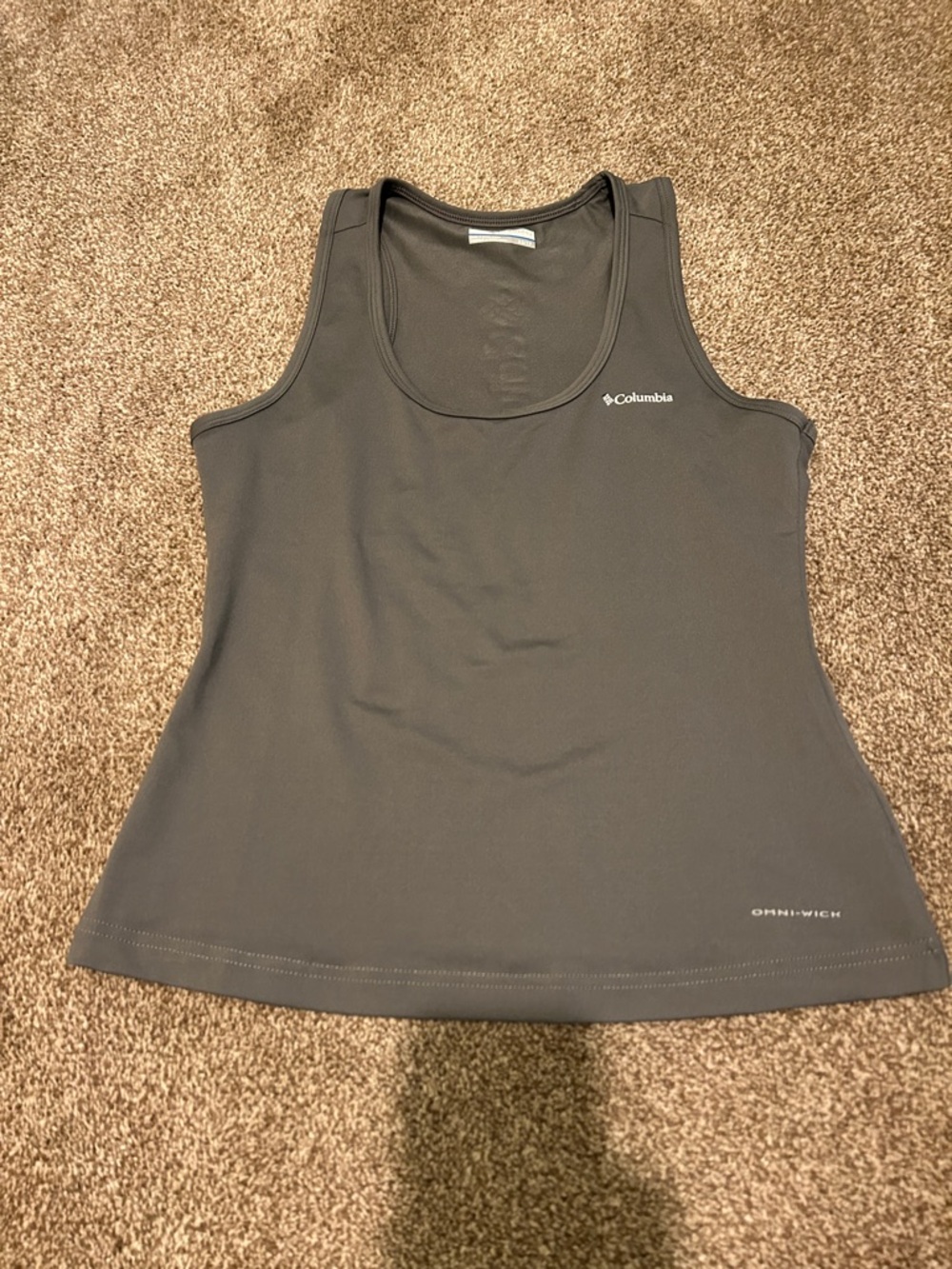 Columbia Women's Dark Gray Performance Tank Top